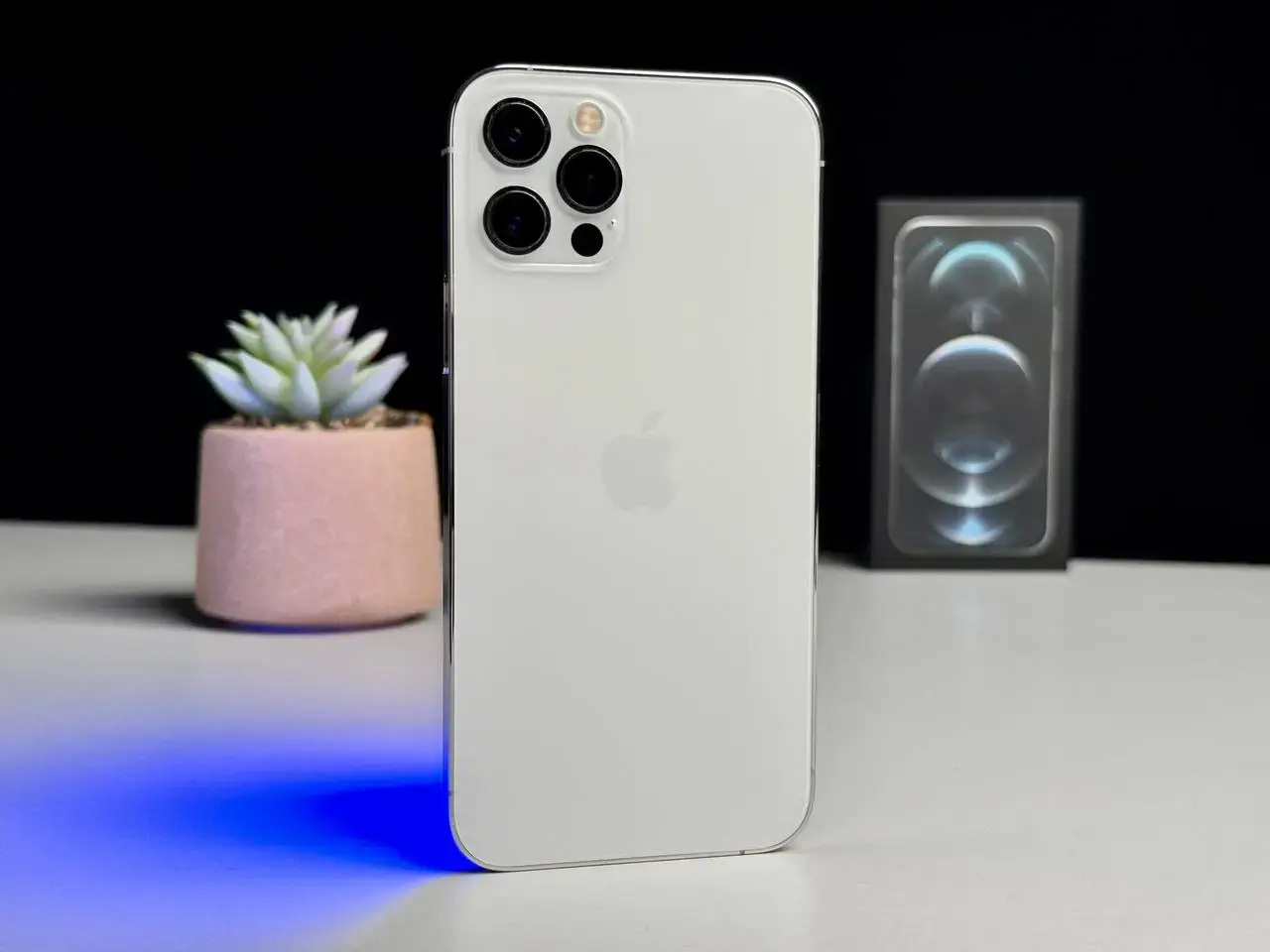 Б/У Apple iPhone 12 Pro 256GB Silver (MGLU3, MGMQ3) - Состояние: хороший | Аккумулятор: 100% | Комплект: полный | Гарантія: 1 мес.