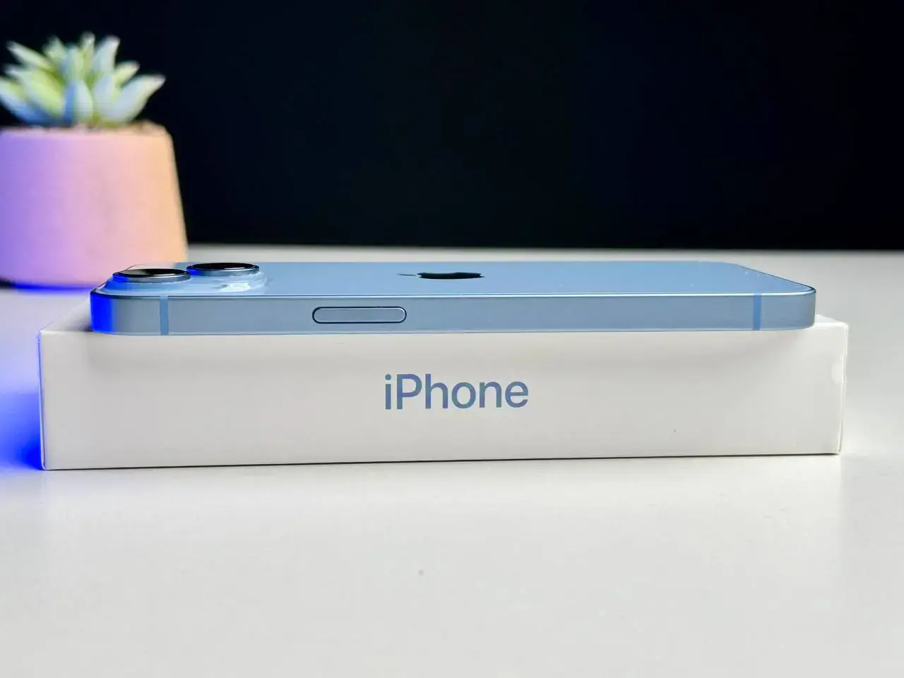 ВЖИВАНИЙ Apple iPhone 14 128GB Blue (MPVN3) - Стан: ідеальний | Акумулятор: 87% | Комплект: повний | Гарантія: 1 міс.