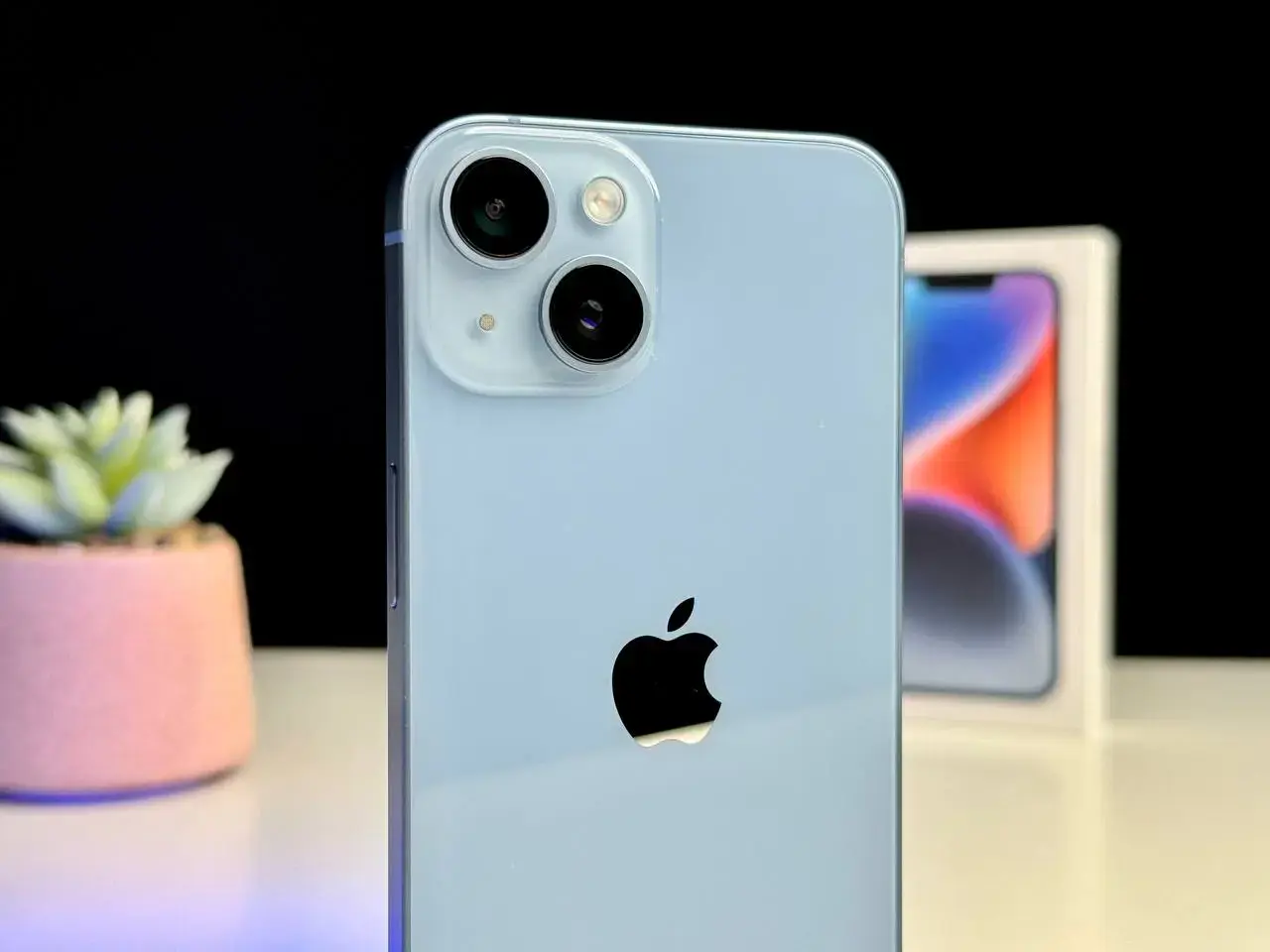ВЖИВАНИЙ Apple iPhone 14 128GB Blue (MPVN3) - Стан: ідеальний | Акумулятор: 87% | Комплект: повний | Гарантія: 1 міс.