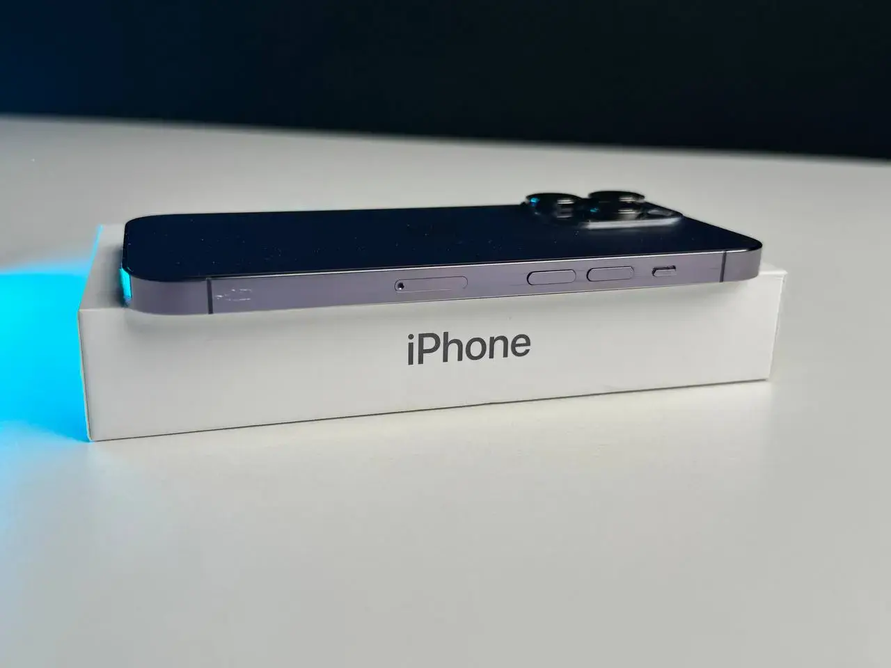 ВЖИВАНИЙ Apple iPhone 14 Pro 128GB Deep Purple (MQ0G3) - Стан: задовільний | Акумулятор: 89% | Комплект: коробка | Гарантія: 1 міс.