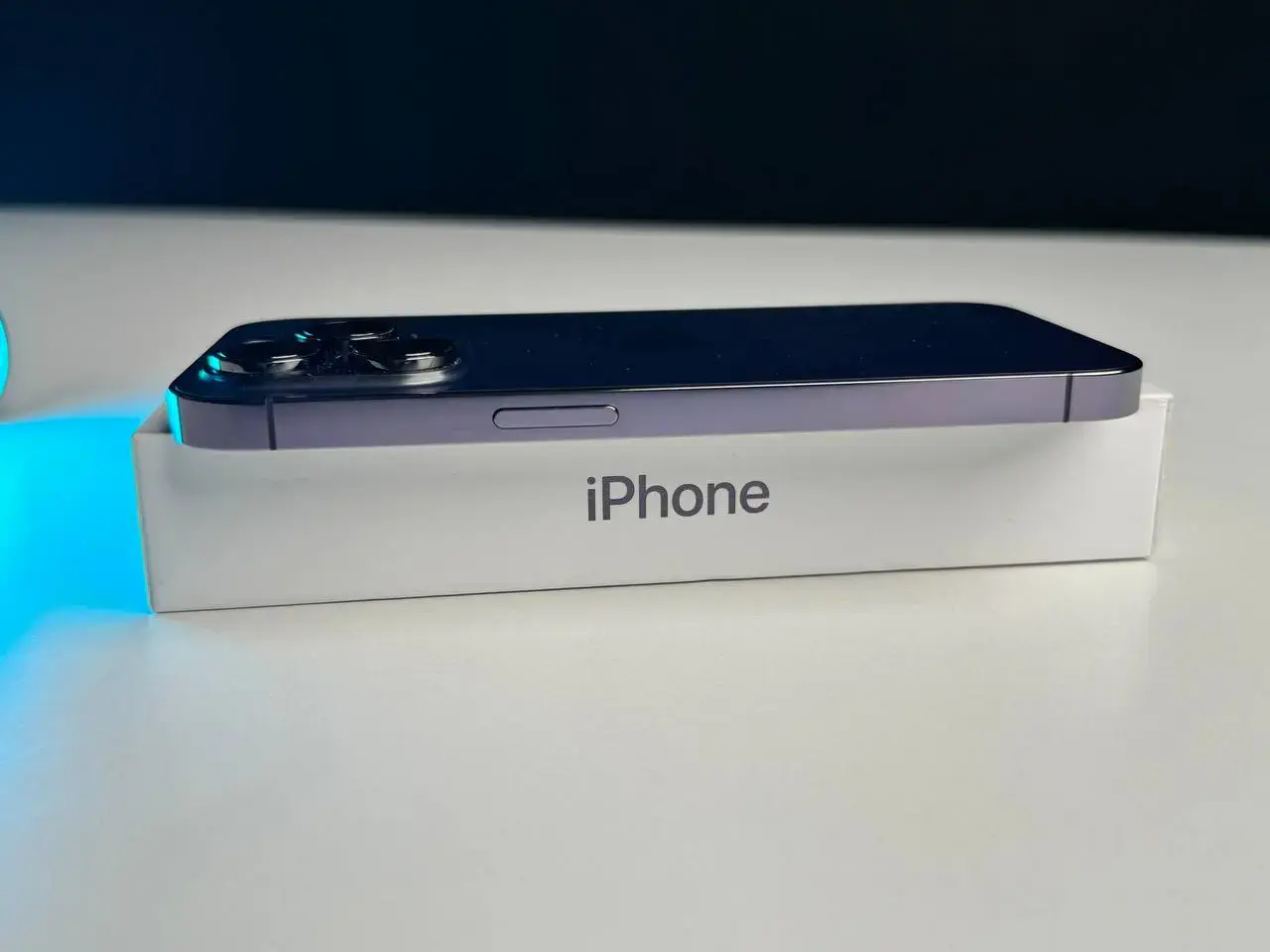 ВЖИВАНИЙ Apple iPhone 14 Pro 128GB Deep Purple (MQ0G3) - Стан: задовільний | Акумулятор: 89% | Комплект: коробка | Гарантія: 1 міс.