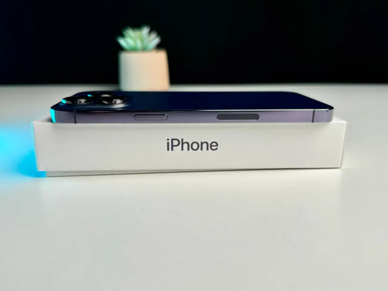 Б/У Apple iPhone 14 Pro Max 128GB Deep Purple eSim (MQ8R3) - Состояние: хороший | Аккумулятор: 88% | Комплект: полный | Гарантія: 1 мес.