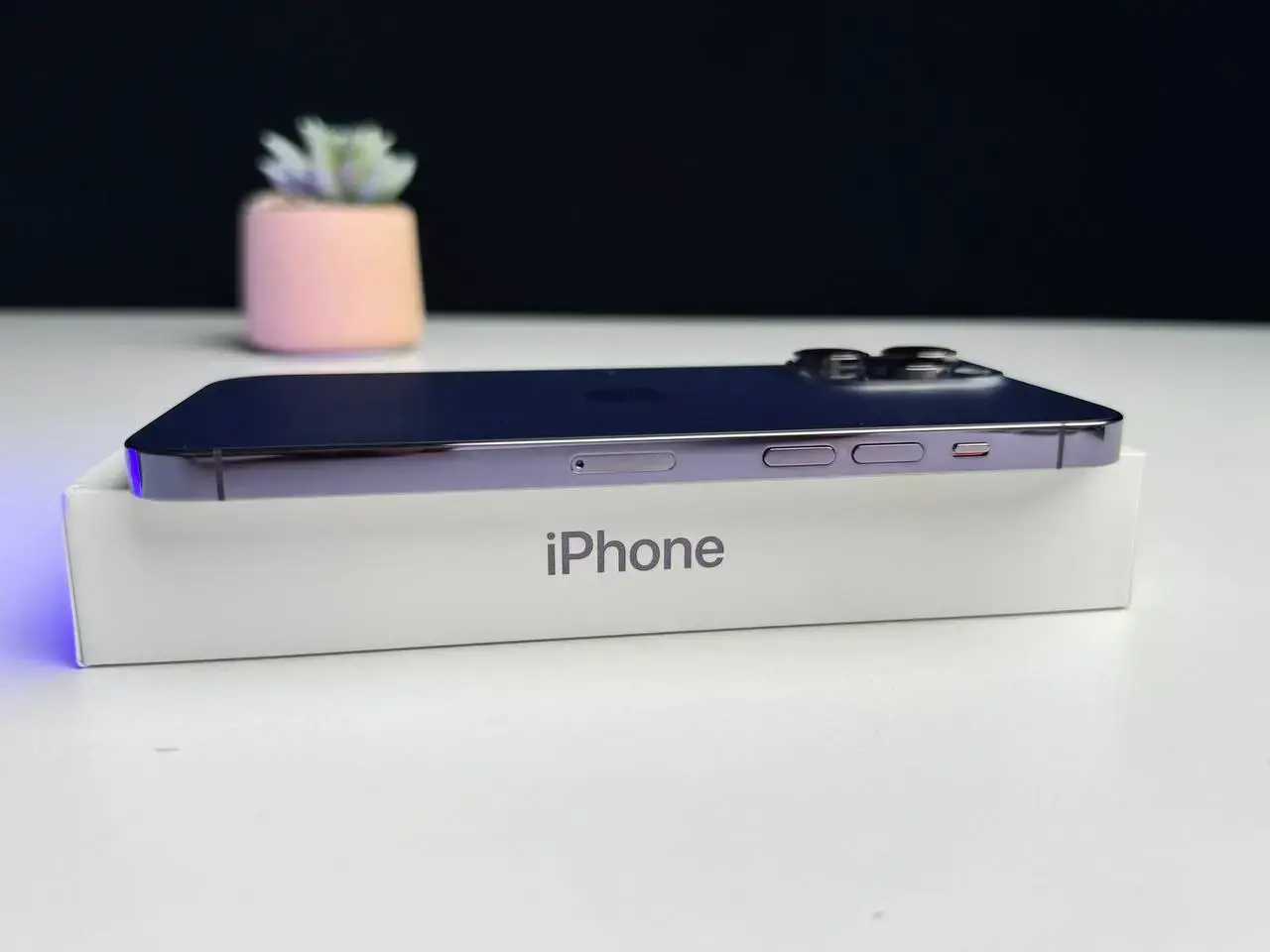 ВЖИВАНИЙ Apple iPhone 14 Pro Max 256GB Deep Purple (MQ9X3) - Стан: ідеальний | Акумулятор: 100% | Комплект: повний | Гарантія: 1 міс.