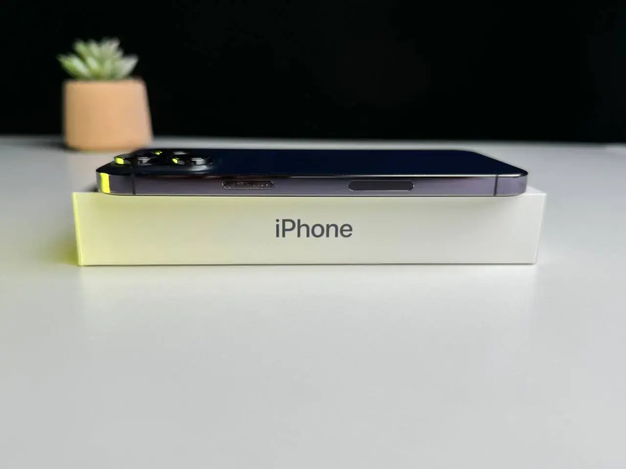 Б/У Apple iPhone 14 Pro Max 512GB Deep Purple eSim (MQ913) - Состояние: хороший | Аккумулятор: 87% | Комплект: полный | Гарантія: 1 мес.