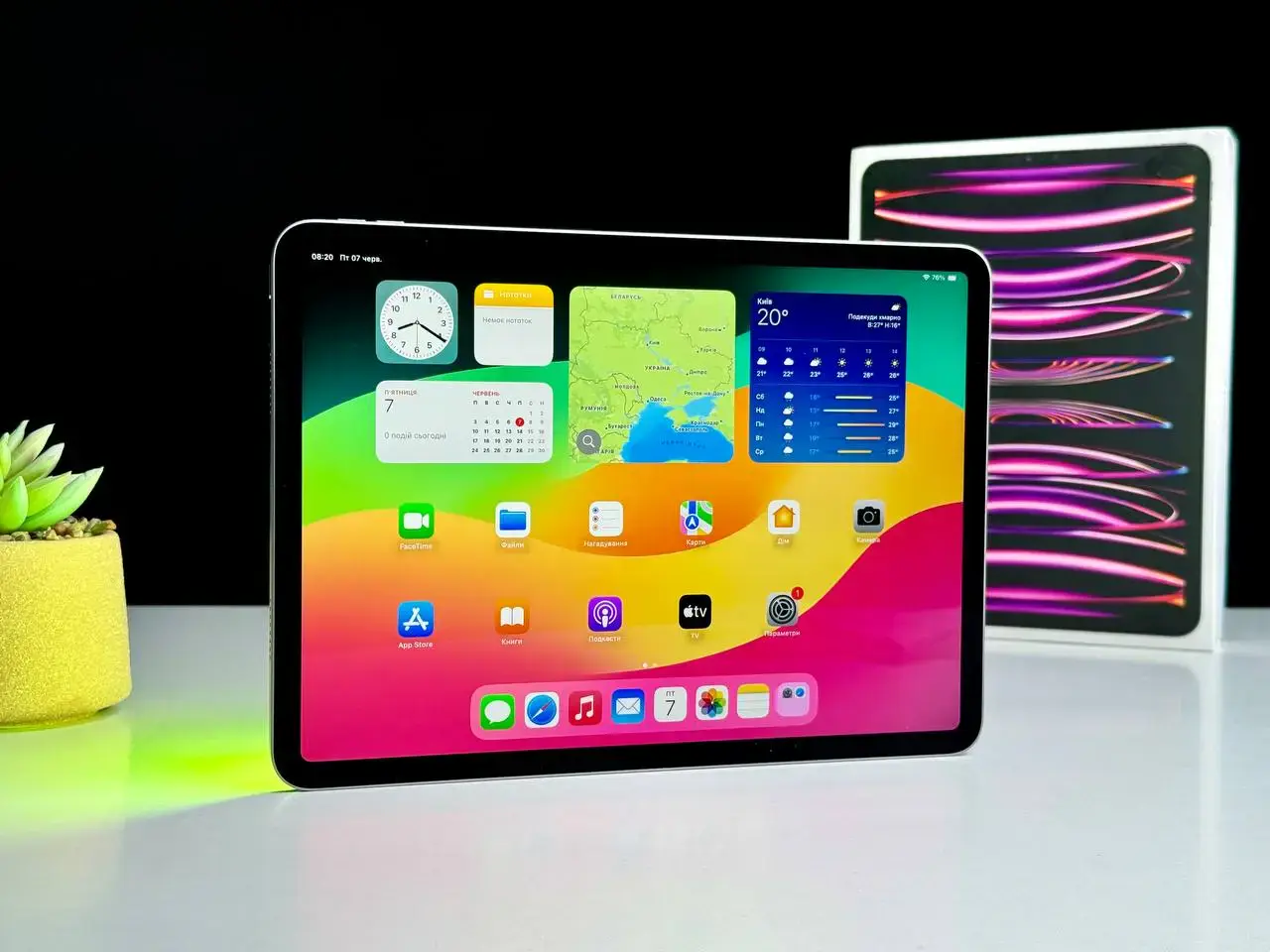 ВЖИВАНИЙ iPad Pro 11" 2022 Wi-Fi 256GB Space Gray (MNXF3) - Стан: ідеальний | Акумулятор: 90% | Комплект: коробка | Гарантія: 1 міс.