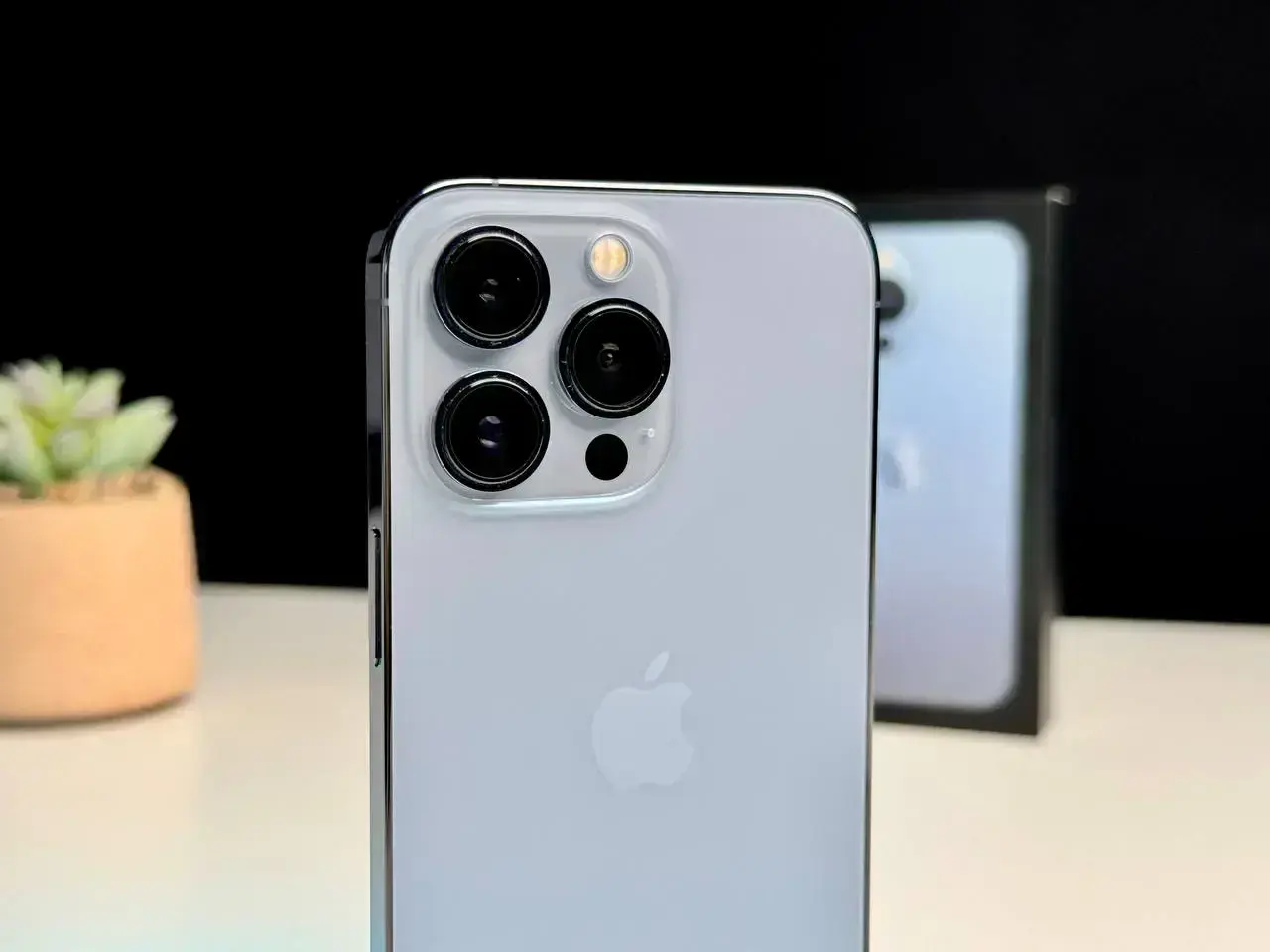 Б/У Apple iPhone 13 Pro 128GB Sierra Blue (MLTT3, MLVD3) - Состояние: хороший | Аккумулятор: 100% | Комплект: полный | Гарантія: 1 мес.