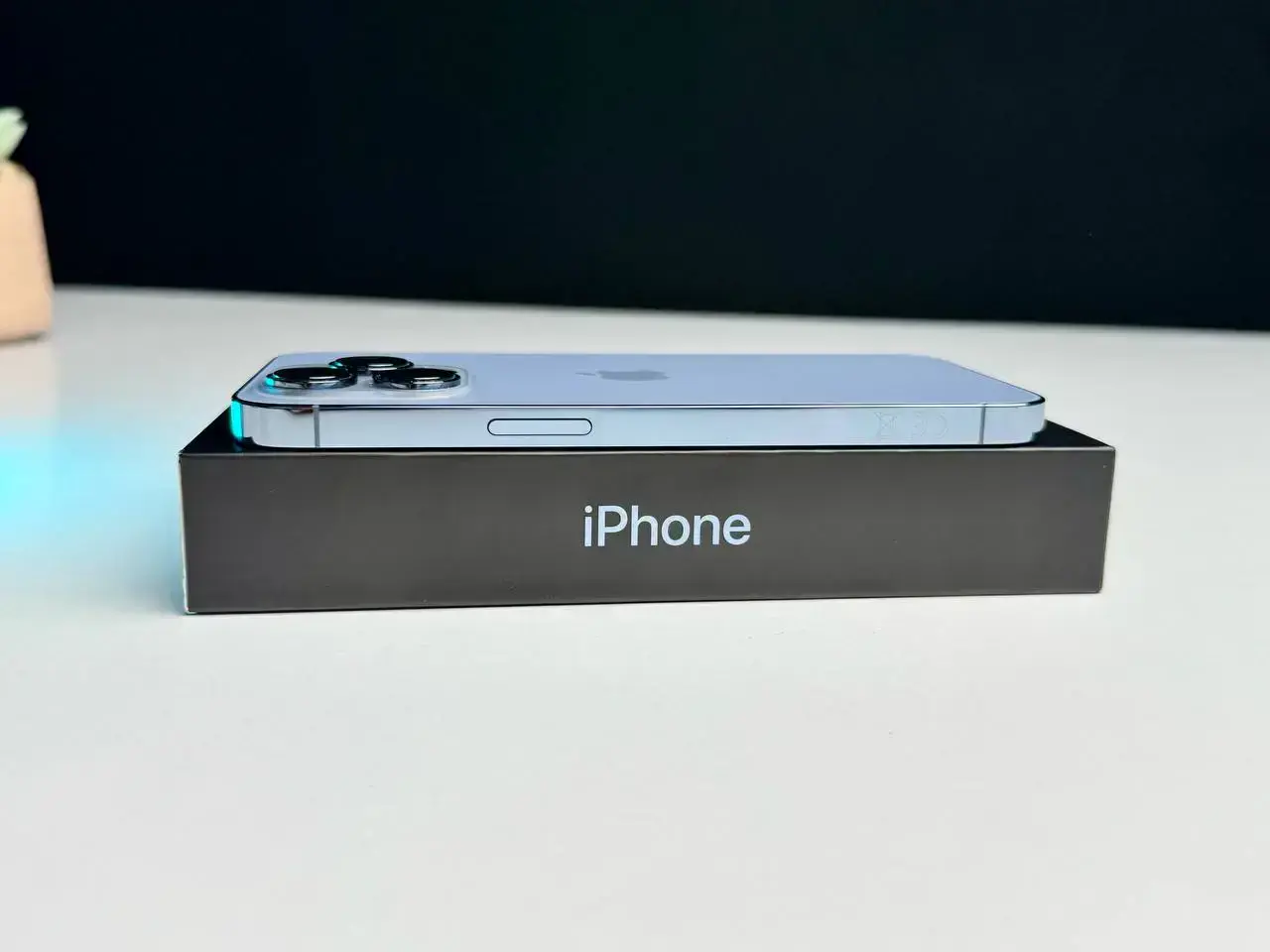 Б/У Apple iPhone 13 Pro 128GB Sierra Blue (MLTT3, MLVD3) - Состояние: хороший | Аккумулятор: 100% | Комплект: полный | Гарантія: 1 мес.