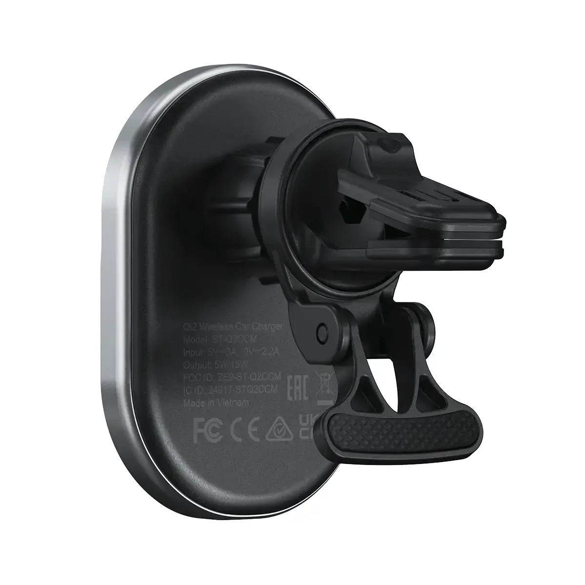 Автомобільний зарядний пристрій Satechi Qi2 Wireless Car Charger 15W (ST-Q2CCM)