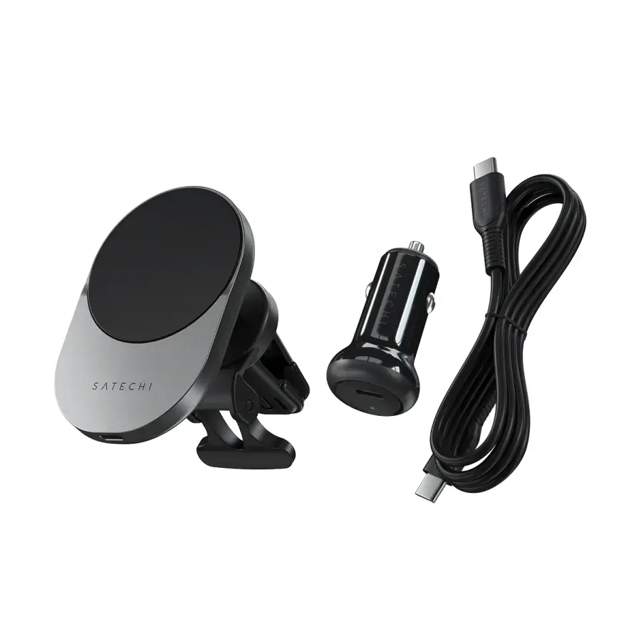 Автомобильное зарядное устройство для Satechi Qi2 Wireless Car Charger 15W (ST-Q2CCM)