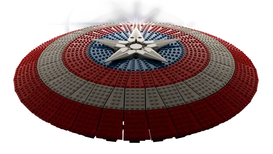 Блоковий конструктор LEGO Marvel Щит капітана Америка (76262)