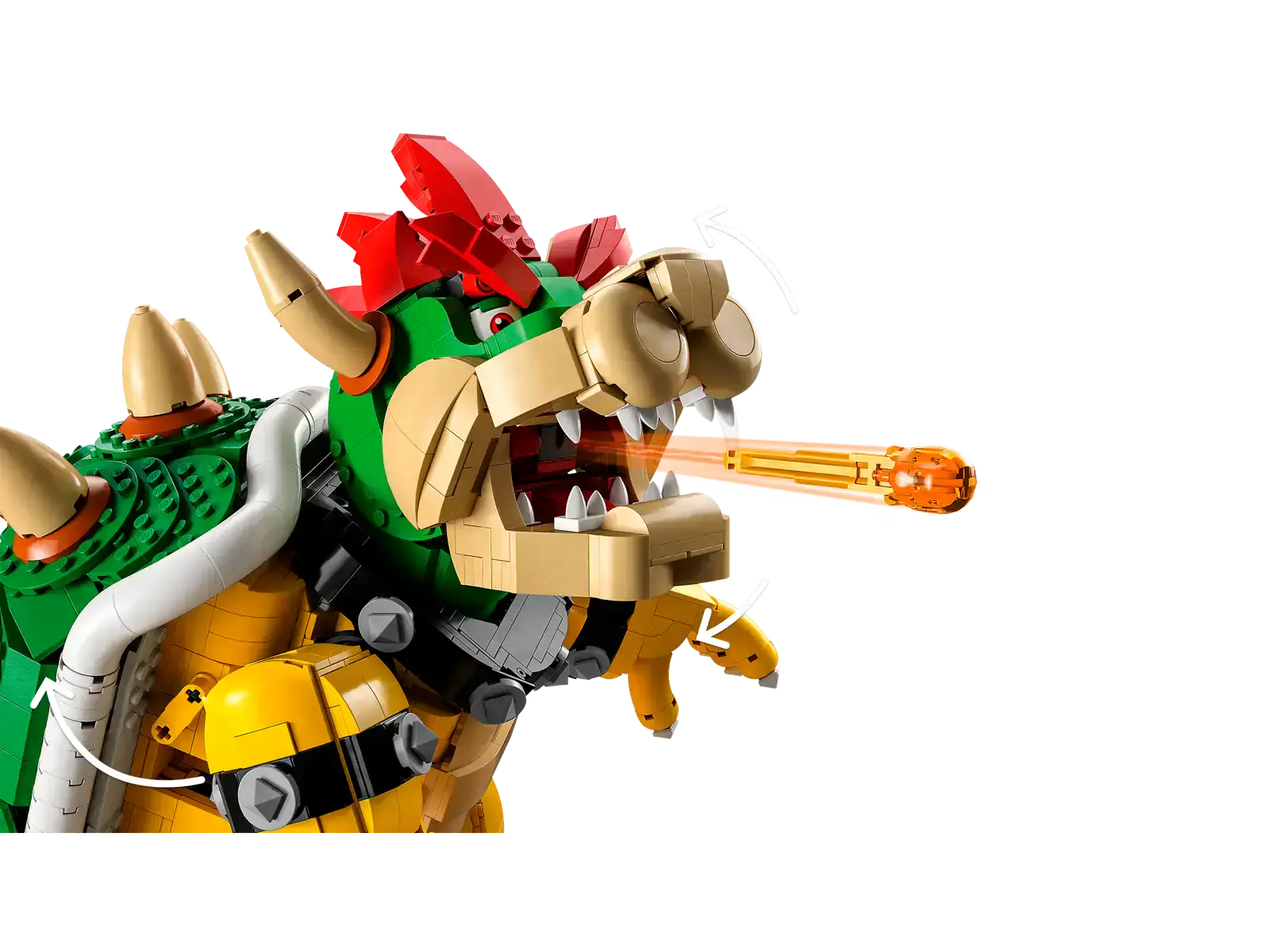 Блоковый конструктор LEGO Super Mario Мощный Боузер (71411)