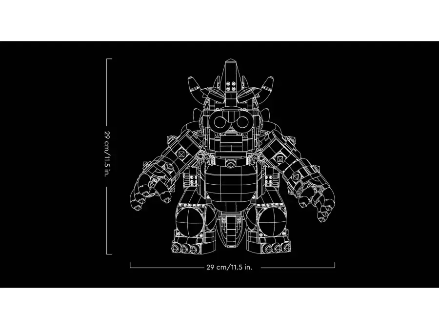 Блоковий конструктор LEGO Super Mario Могутній Боузер (71411)