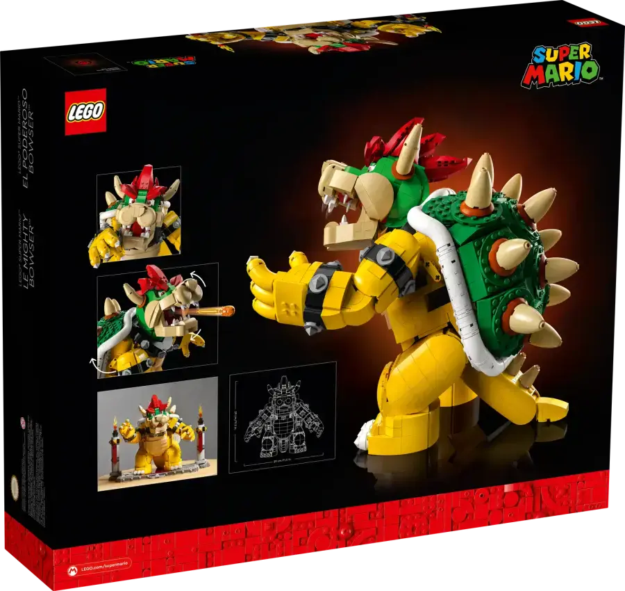 Блоковий конструктор LEGO Super Mario Могутній Боузер (71411)