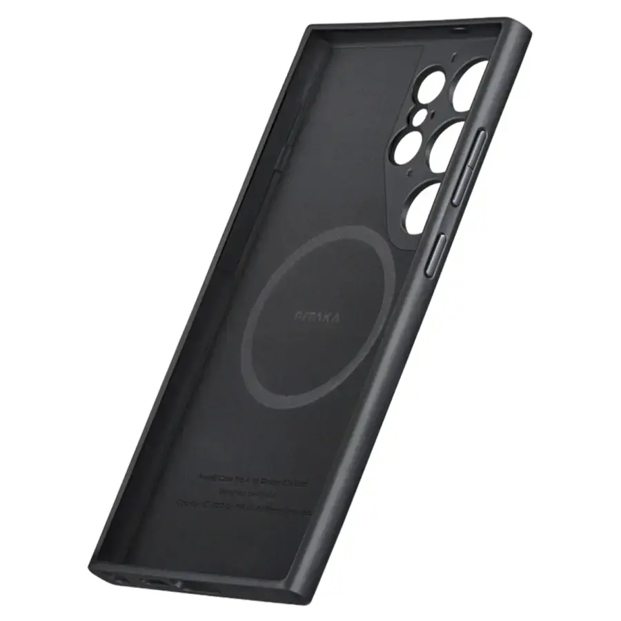 Чехол Pitaka MagEZ Case Pro 4 Twill Black/Grey for Samsung Galaxy S24 Ultra (MCP2401F)