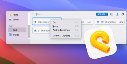 Pasta: удобный менеджер буфера обмена для Mac