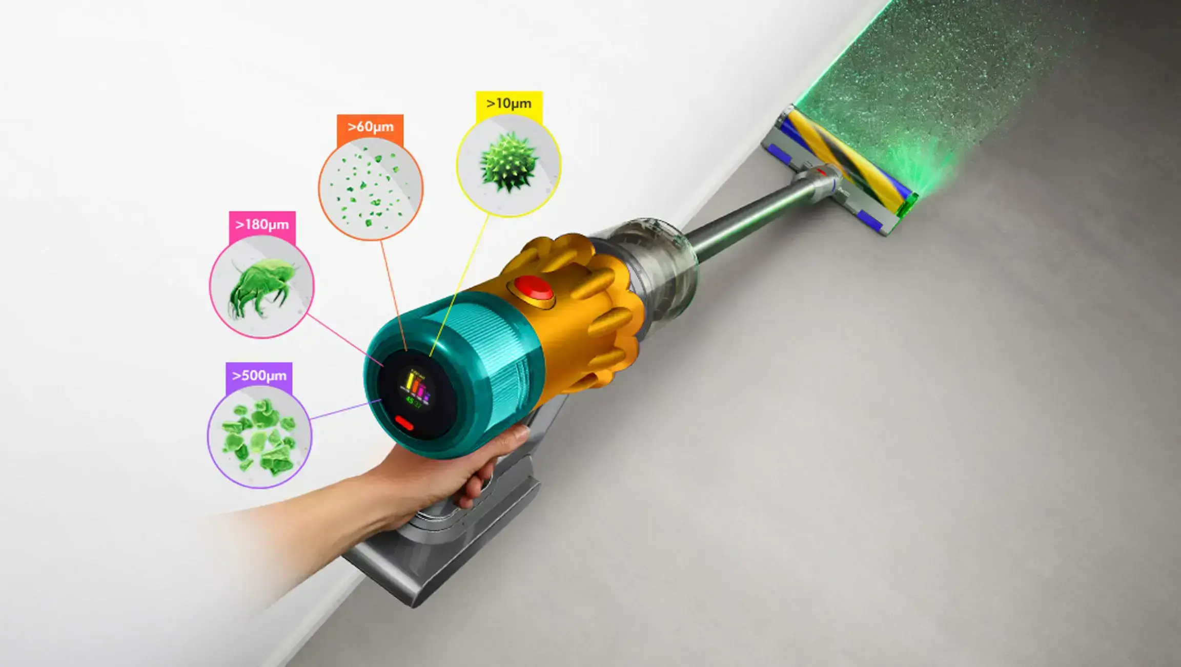 Пылесос Dyson V12 Detect Slim Absolute (447287-01) US