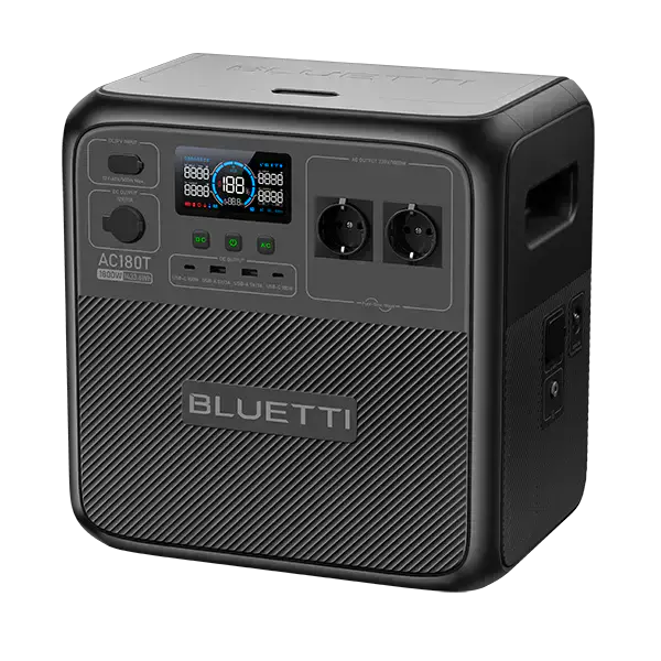 Портативная зарядная станция BLUETTI AC180T Solar Portable Power Station | 1800W 1433Wh