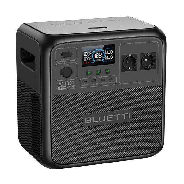 Портативная зарядная станция BLUETTI AC180T Solar Portable Power Station | 1800W 1433Wh