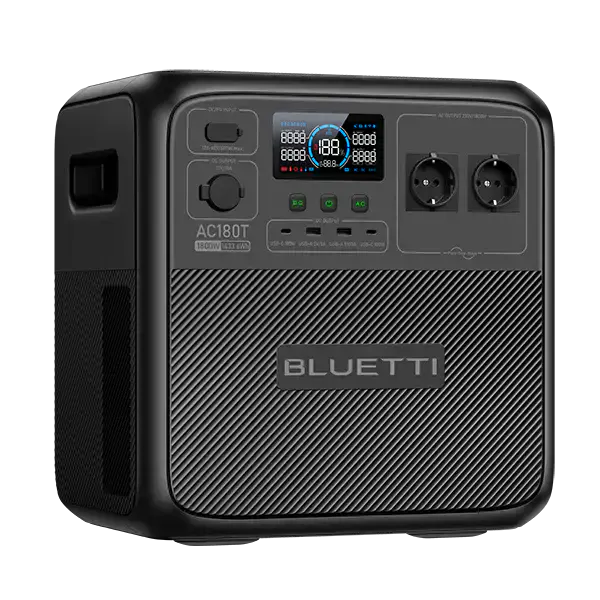 Портативная зарядная станция BLUETTI AC180T Solar Portable Power Station | 1800W 1433Wh