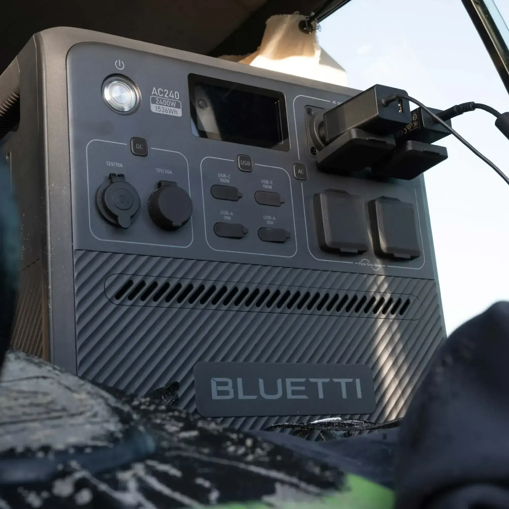 Портативная зарядная станция BLUETTI AC240 Portable Power Station | 2400W 1536Wh