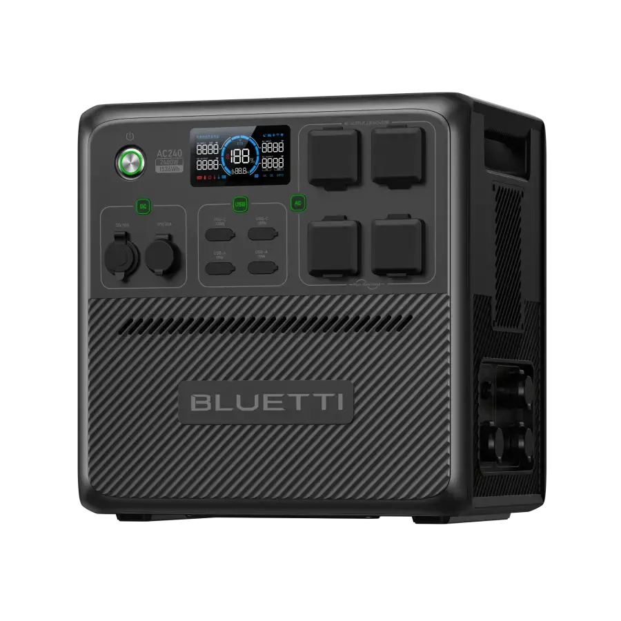 Портативна зарядна станція BLUETTI AC240 Portable Power Station | 2400W 1536Wh