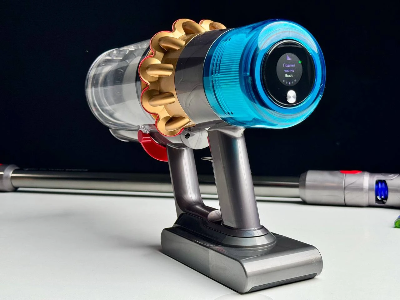 Вживаний Пилосос Dyson V15 Detect Absolute 2023 - (447000-01) - Стан: гарний | Комплект: повний | Гарантія: 3 міс.