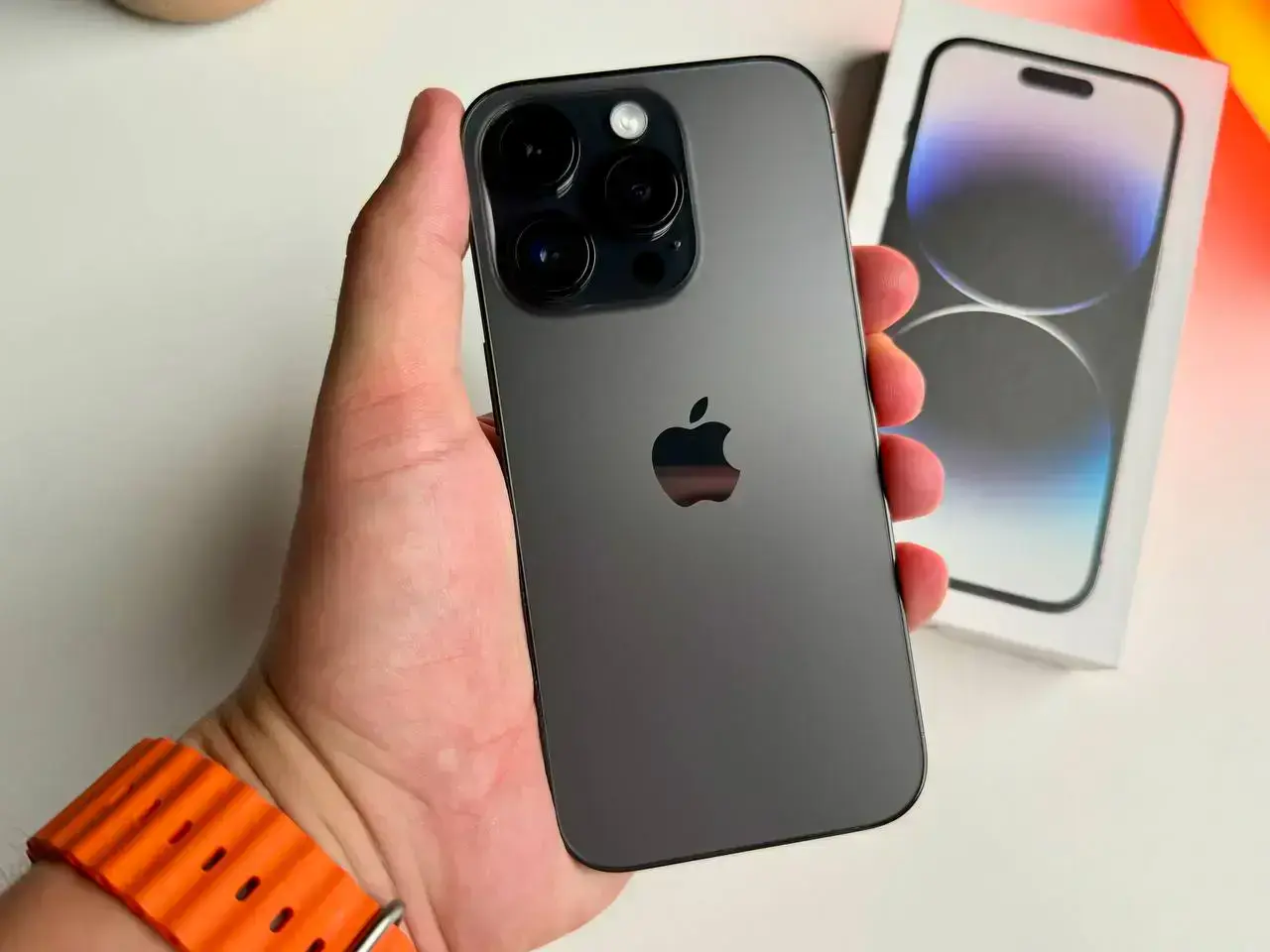 ВЖИВАНИЙ Apple iPhone 14 Pro 128GB Space Black (MPXV3) - Стан: гарний | Акумулятор: 88% | Комплект: повний | Гарантія: 1 міс.