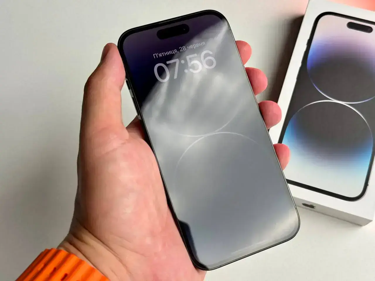 ВЖИВАНИЙ Apple iPhone 14 Pro 128GB Space Black (MPXV3) - Стан: гарний | Акумулятор: 88% | Комплект: повний | Гарантія: 1 міс.
