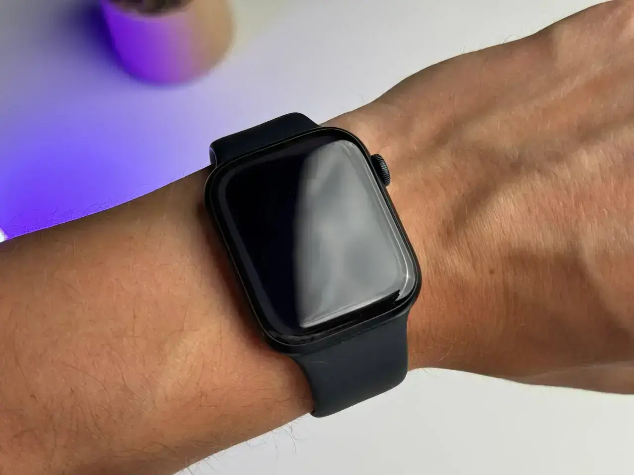 Apple Watch Series 9 GPS 45mm Midnight Aluminum Case with Midnight Sport Band - M/L (MR9A3) Нові, без коробки