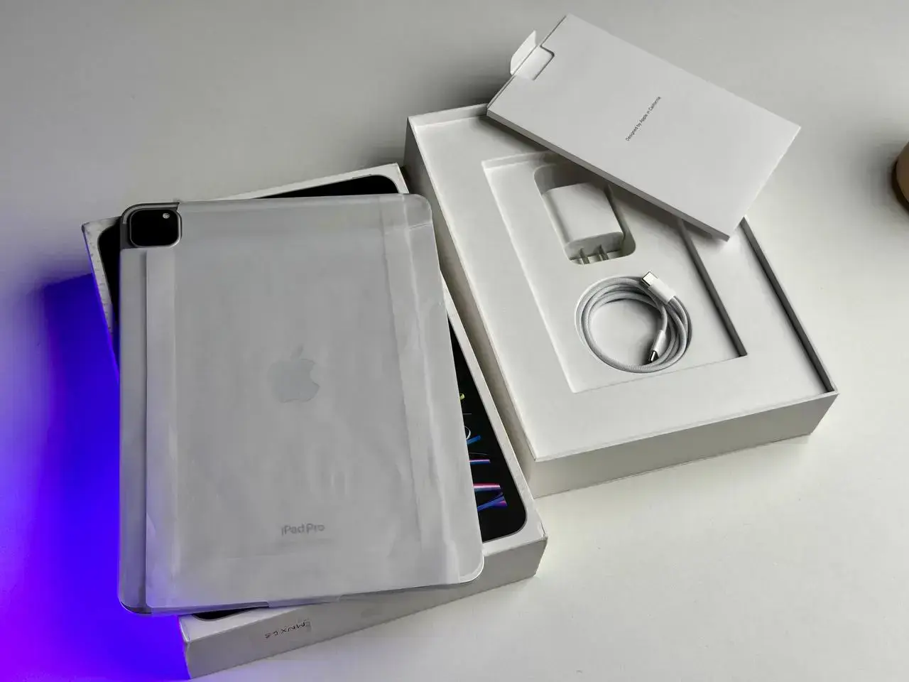 Б/У iPad Pro 11" 2022 Wi-Fi 256GB Silver (MNXG3) - Состояние: новый | Комплект: полный | Гарантія: 1 мес.