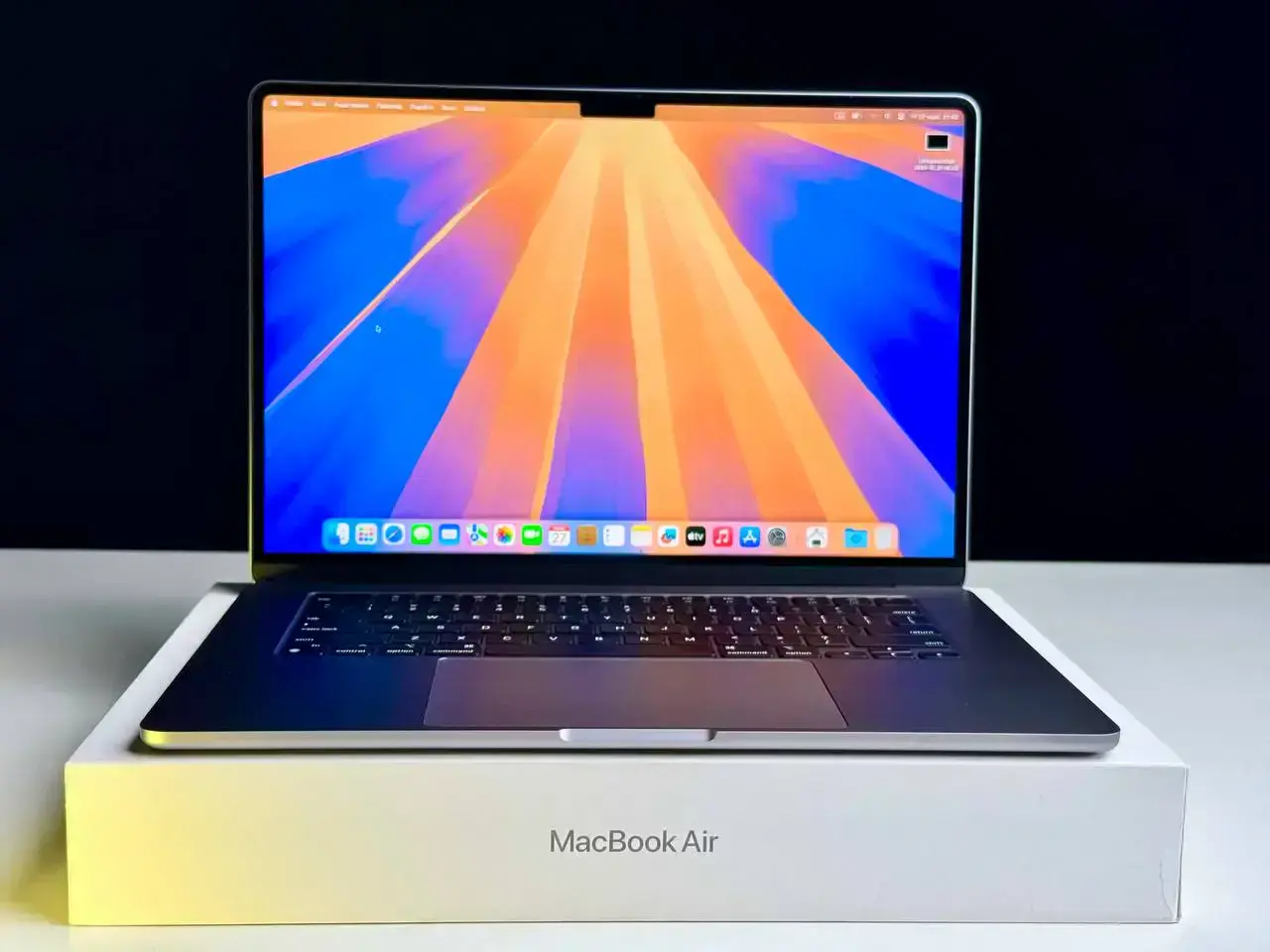 Б/У MacBook Air 15" M2/8GB/256GB Space Gray 2023 (MQKP3) - Состояние: идеальный | Аккумулятор: 100% | Комплект: полный | Гарантія: 1 мес.