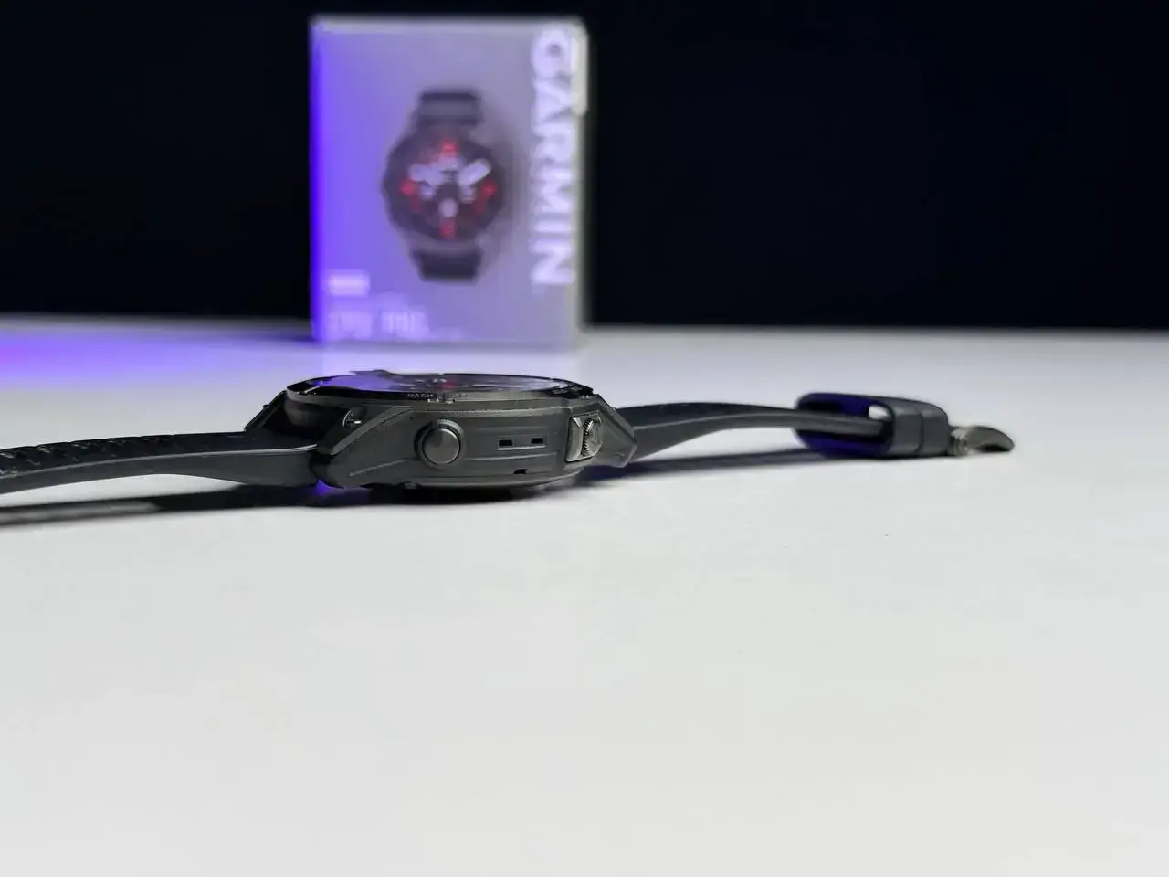 Вітринний Смарт-годинник Garmin Epix Pro (Gen 2) Sapphire Edition | 47 mm Carbon Gray DLC Titanium with Black Band (010-02803-11) - Стан: ідеальний | Комплект: повний