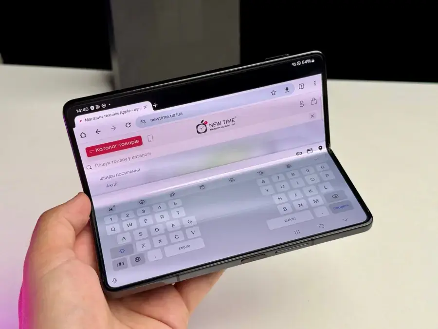 ВЖИВАНИЙ Смартфон Samsung Galaxy Fold 5 12GB/1TB - Phantom Black (SM-F946BZKN) - Стан: ідеальний | Акумулятор: 100% | Комплект: повний | Гарантія: 1 міс.