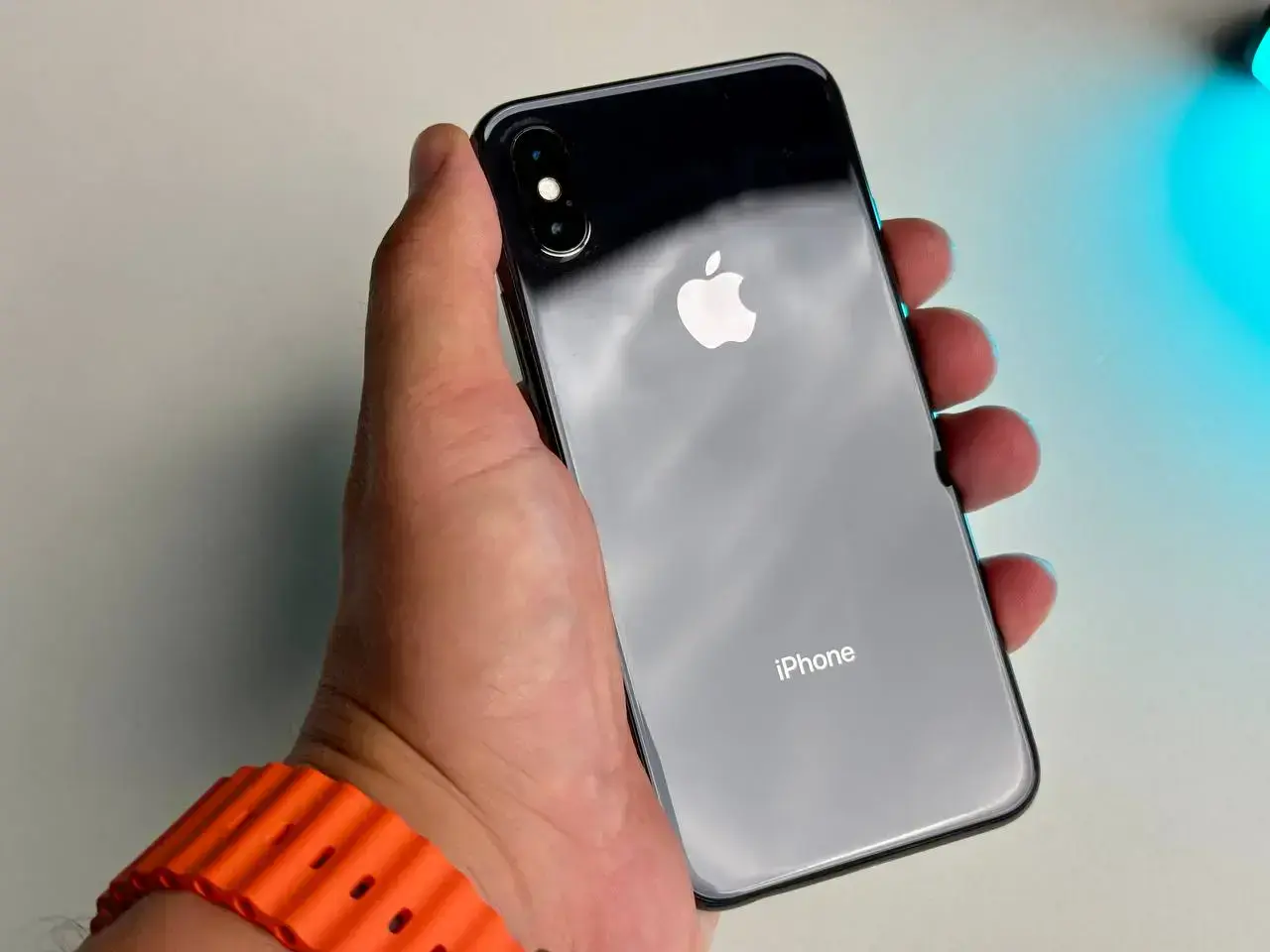 Б/У Apple iPhone 256GB Space Gray (MQAF2) - Состояние: хороший | Аккумулятор: 100% | Комплект: без комплекта | Гарантія: 1 мес.