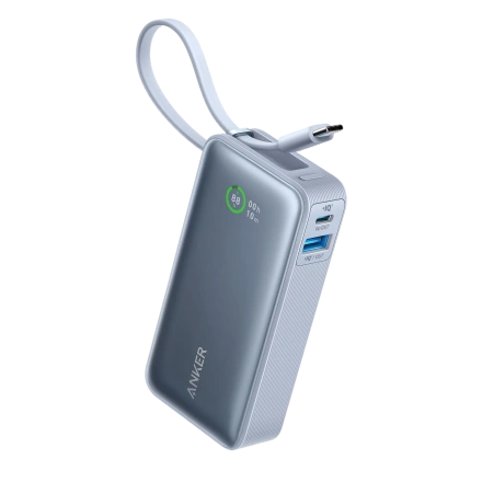 Зовнішній акумулятор (павербанк) Anker Nano Power Bank 30W 10000 mAh - Blue (A1259)