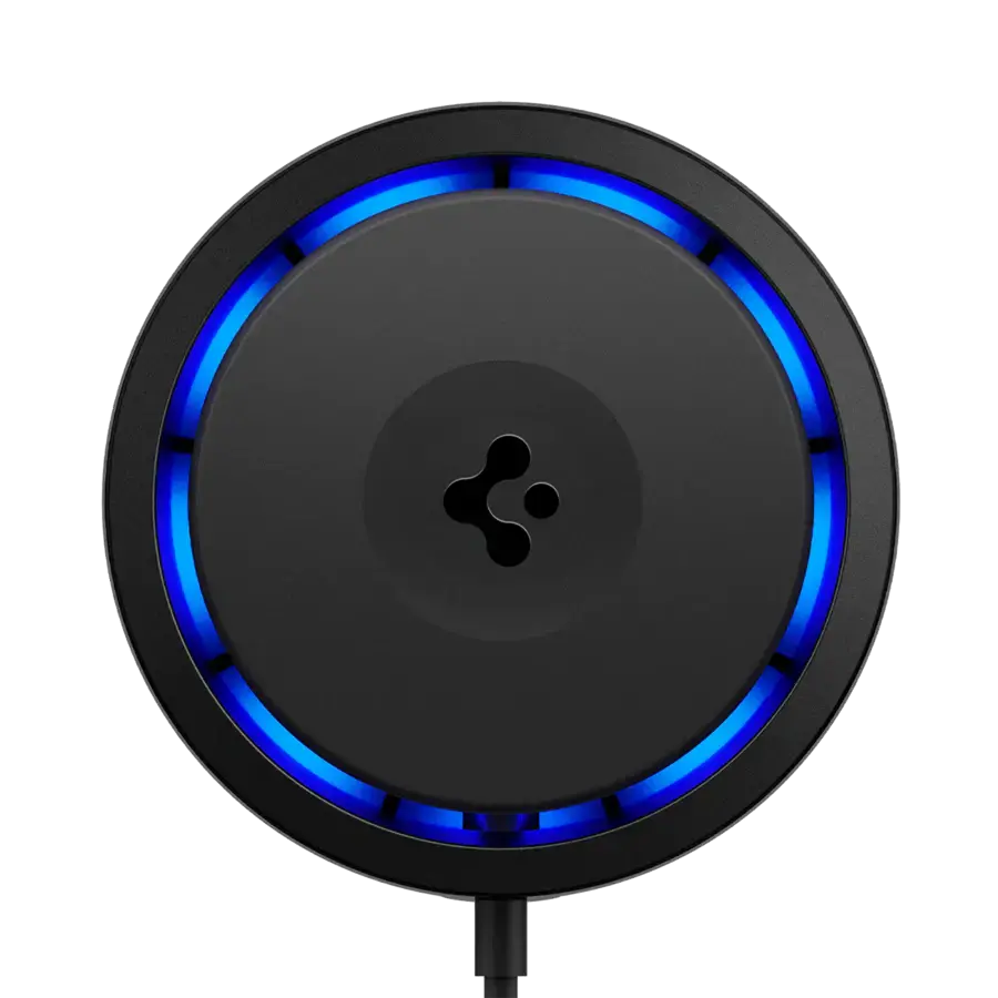 Автотримач з функцією бездротової зарядки Spigen OneTap Pro 3 CryoMax Dashboard Car Mount | ITS35WC (MagFit) (ACP07405)