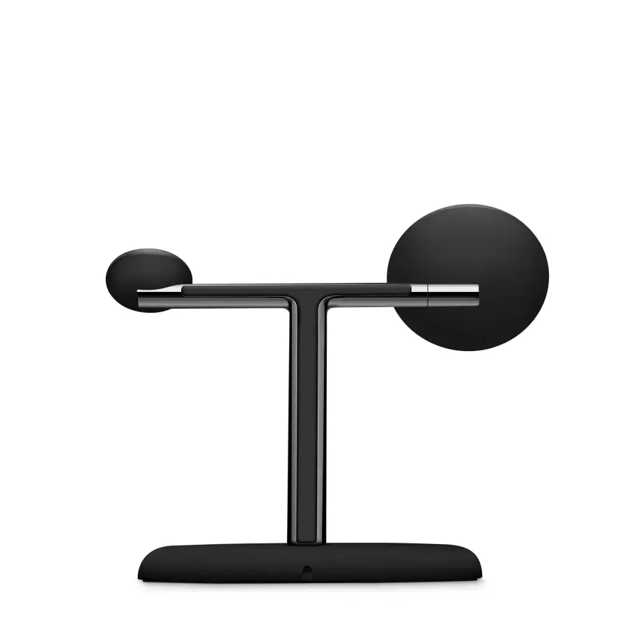 Бездротовий зарядний пристрій Belkin BoostCharge Pro 3-in-1 Magnetic Charging Stand with Qi2 15W - Black (WIZ023ttBK) EU Plug