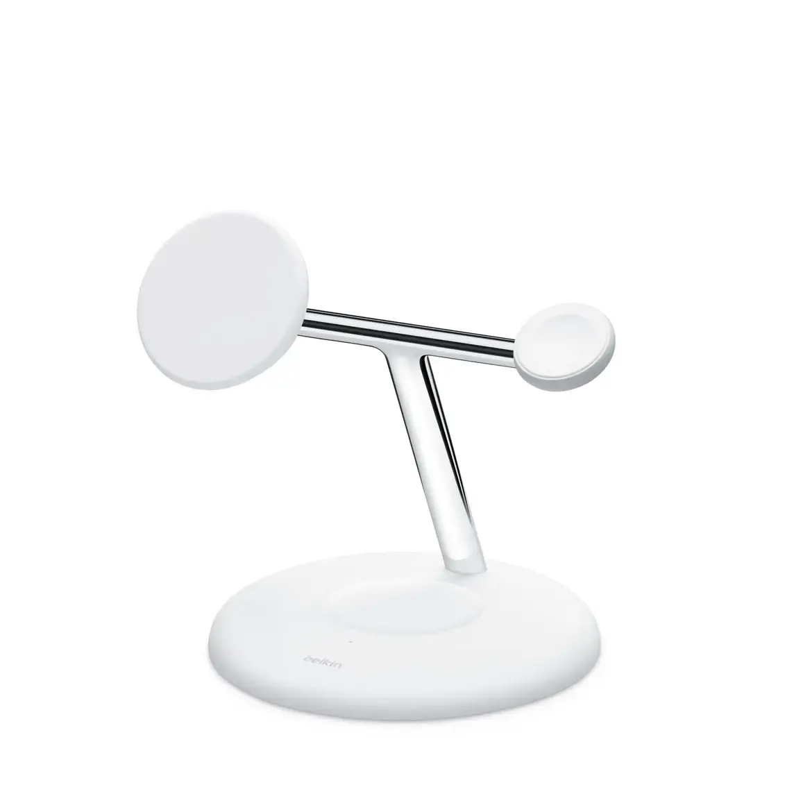 Беспроводное зарядное устройство Belkin BoostCharge Pro 3-in-1 Magnetic Charging Stand with Qi2 15W - White (WIZ023ttWH) EU Plug