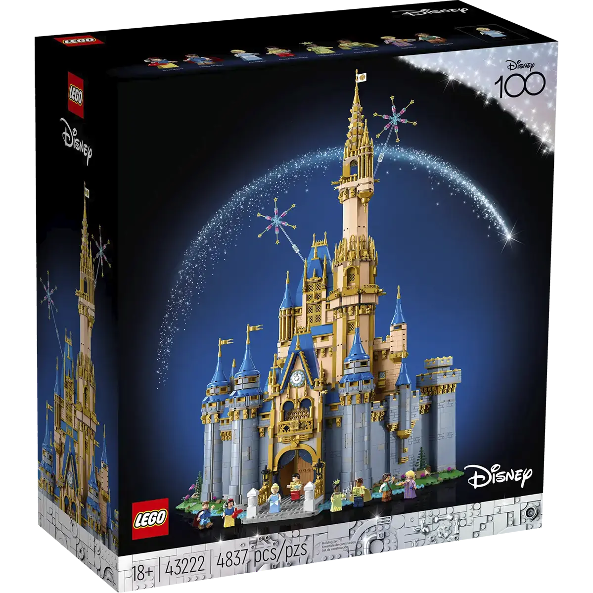 Блоковий конструктор LEGO Замок Діснея (43222)