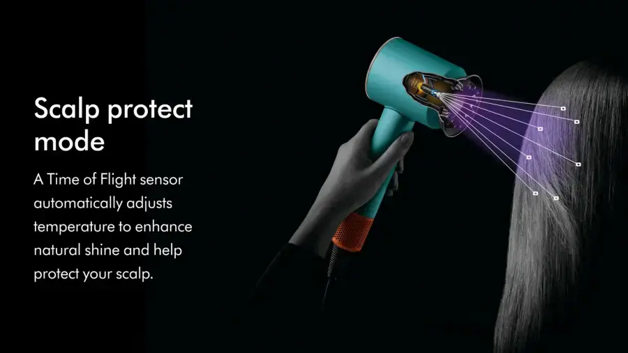 Фен для волосся Dyson Supersonic HD16 Nural Curly+Coily - Red Velvet/Gold (594823-01) EU