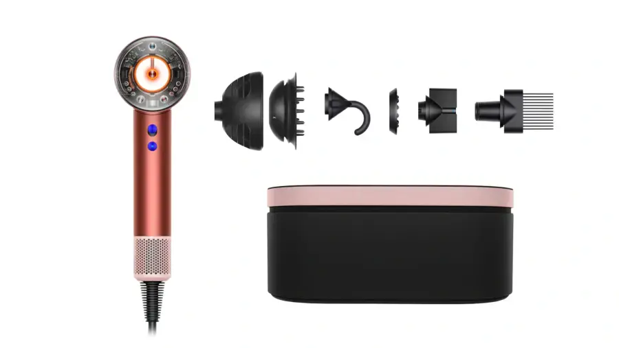 Фен для волосся Dyson Supersonic HD16 Nural - Strawberry Bronze/Blush Pink (561725-01) EU