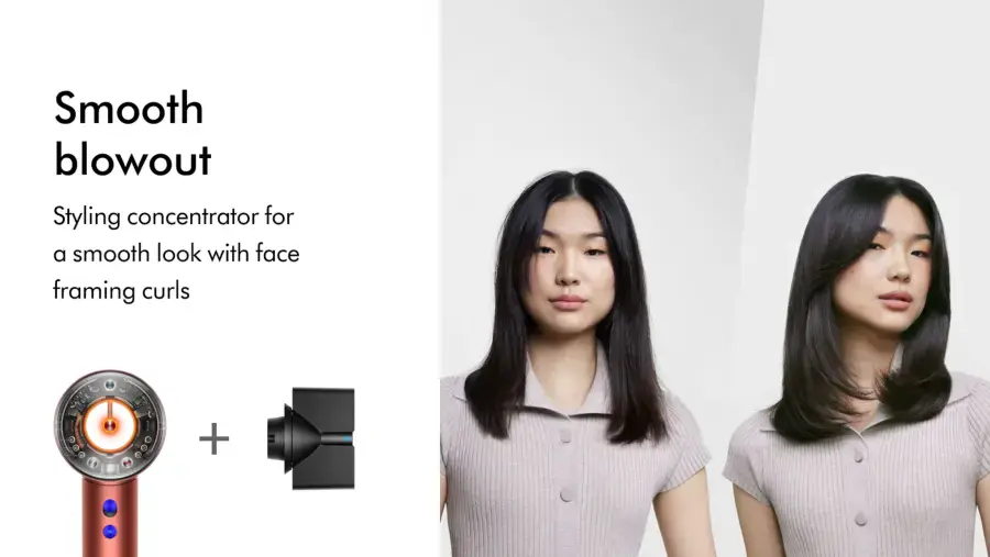 Фен для волосся Dyson Supersonic HD16 Nural - Strawberry Bronze/Blush Pink (561725-01) EU