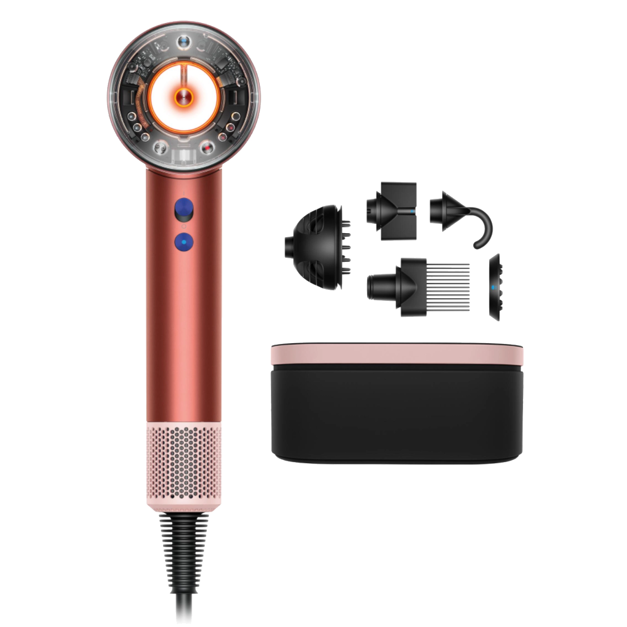 Фен для волос Dyson Supersonic HD16 Nural - Strawberry Bronze/Blush Pink (561725-01) EU