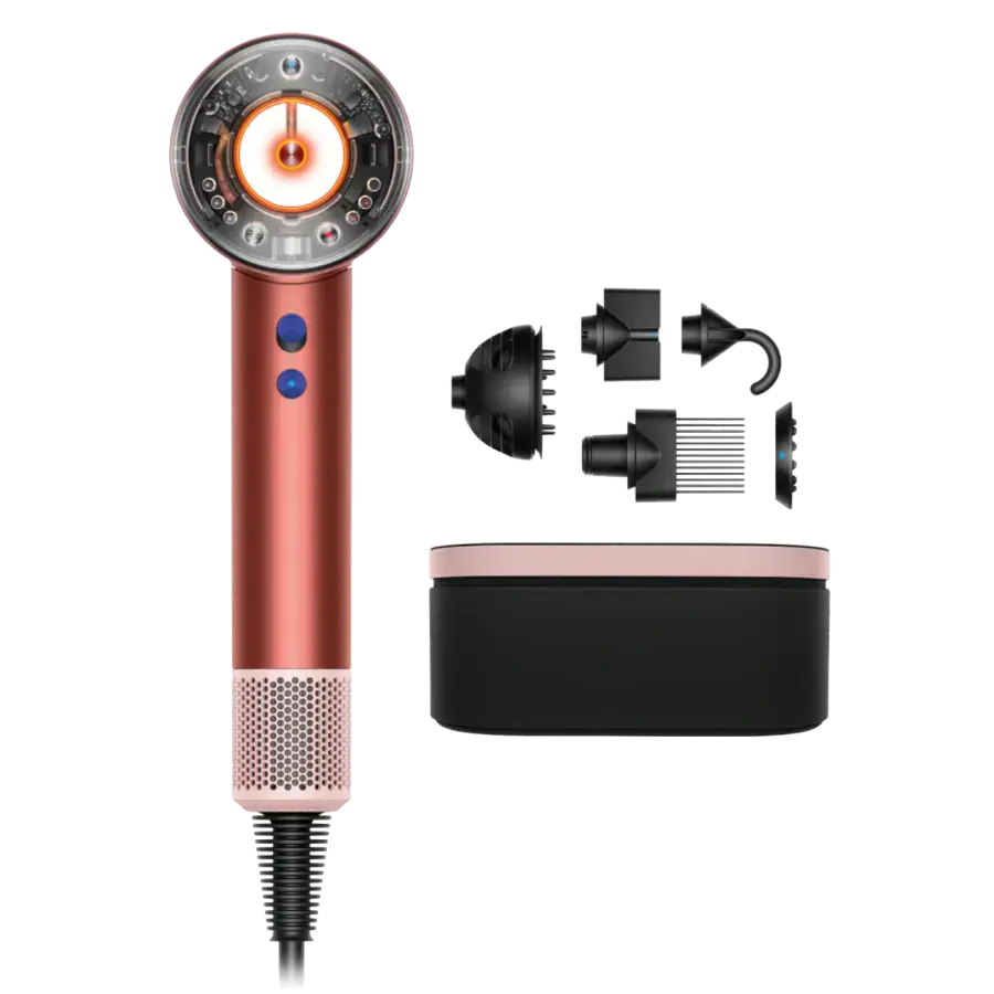 Фен для волосся Dyson Supersonic HD16 Nural - Strawberry Bronze/Blush Pink (561725-01) EU