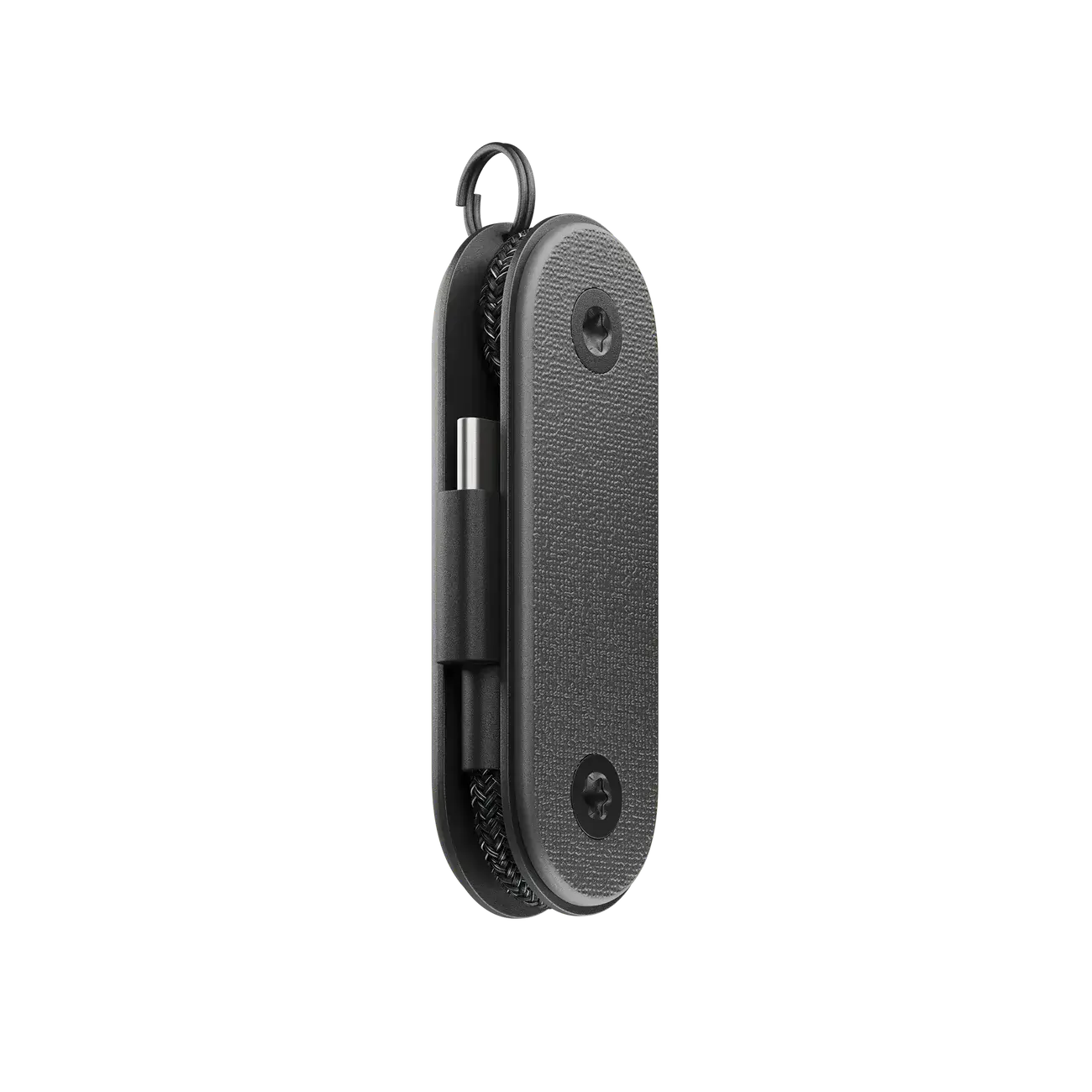 Карманный кабель Native Union Pocket Cable USB-C to USB-C [60W] - Black (POCK-C-BLK-NP)