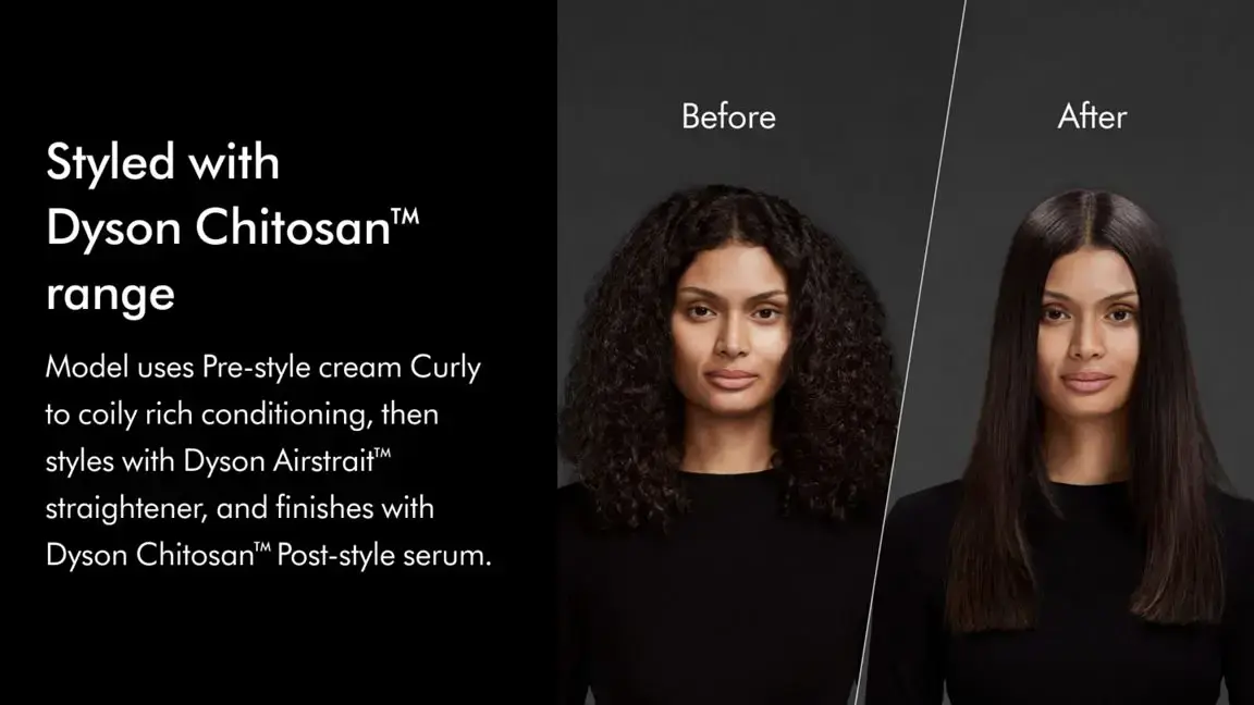 Крем для предварительной укладки вьющихся волос Dyson Chitosan Pre-style cream Curly to coily rich conditioning 100ml (521912-01)