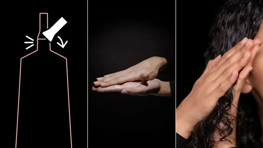 Крем для попередньої укладки кучерявого волосся Dyson Chitosan Pre-style cream Curly to coily rich conditioning mini 15ml (505204-01)