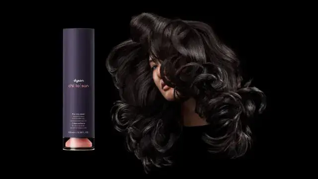 Крем для попередньої укладки прямого та хвилястого волосся Dyson Chitosan Pre-style cream Straight to wavy rich conditioning 100ml (521874-01)