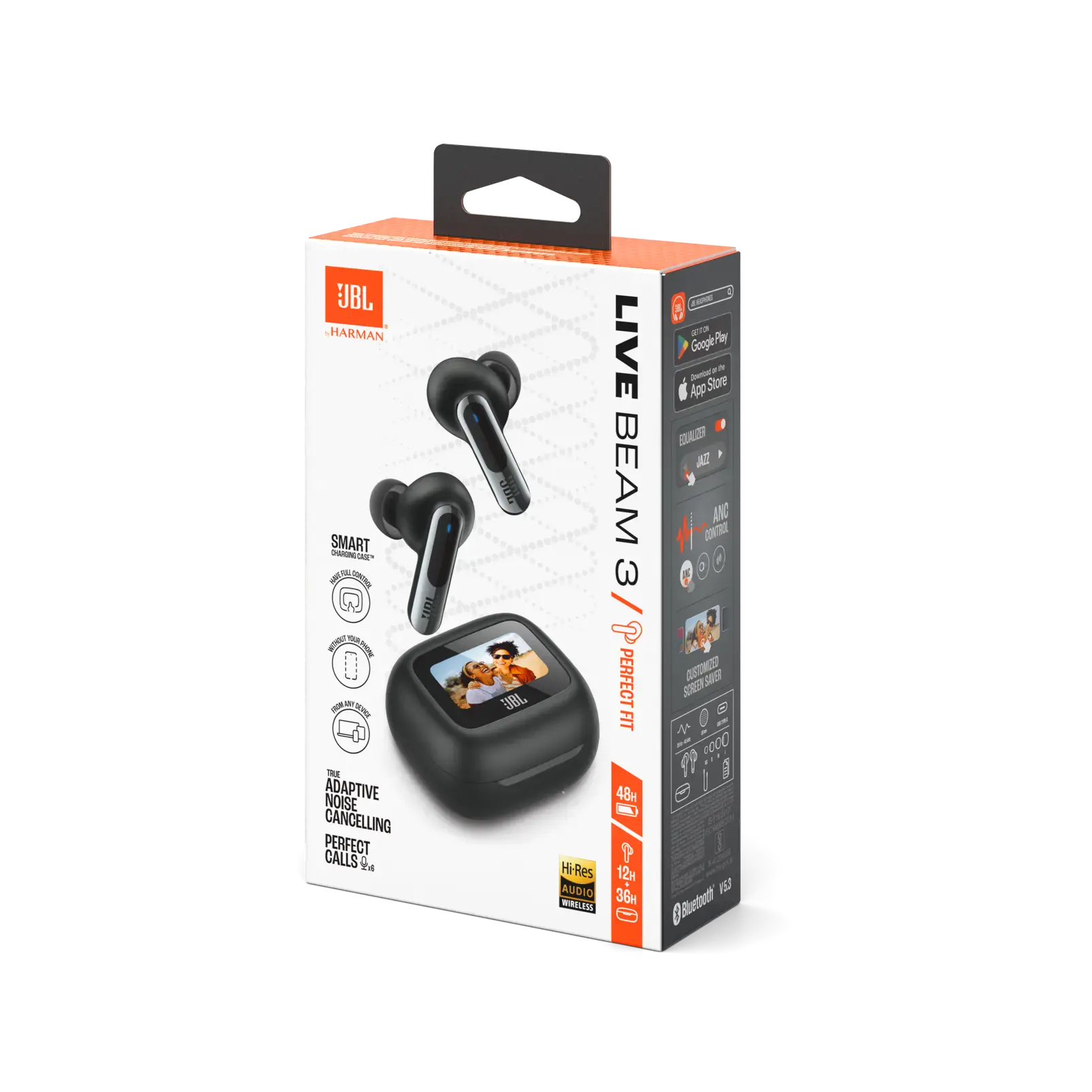 Навушники JBL Live Beam 3 - Black (JBLLIVEBEAM3BLK)