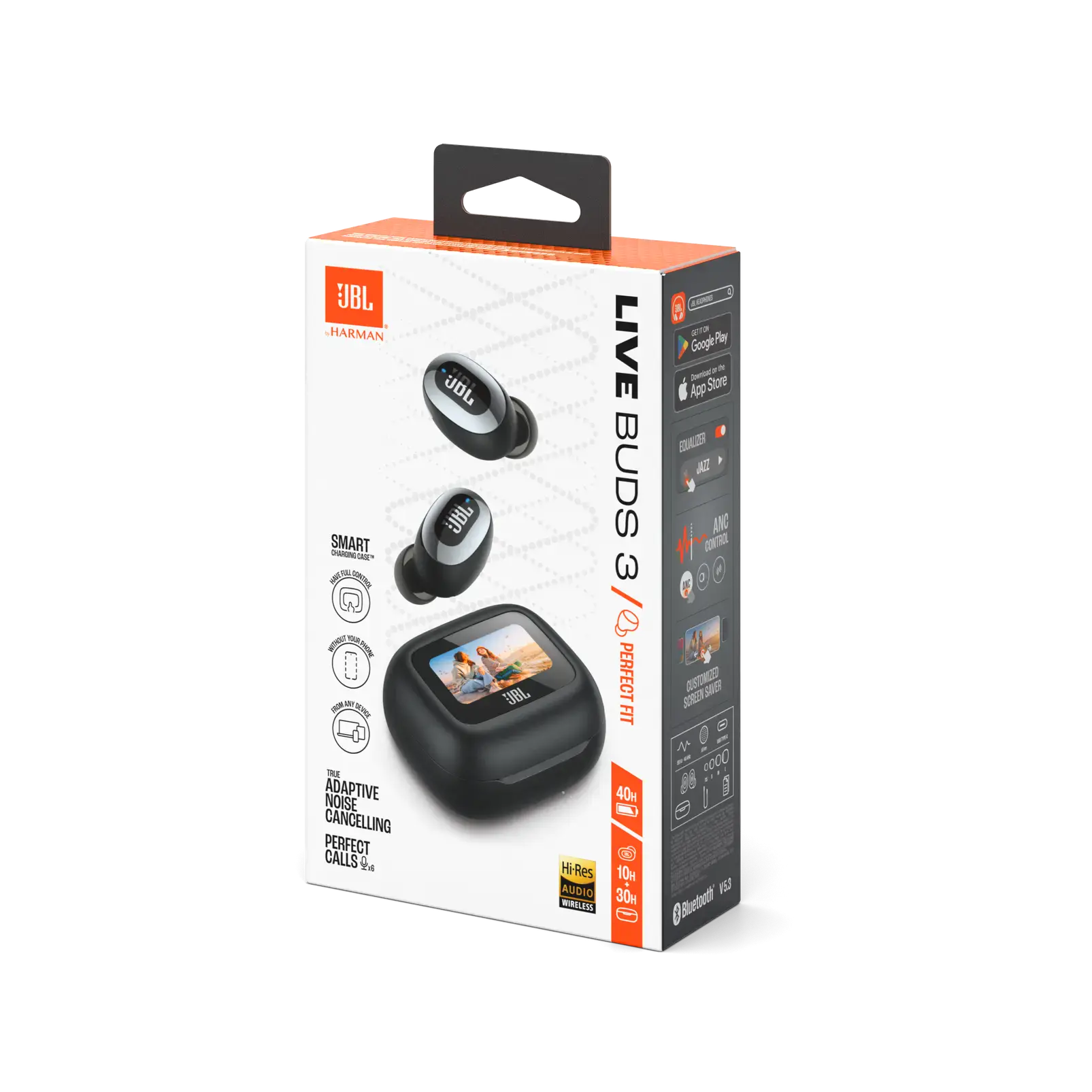 Навушники JBL Live Buds 3 - Black (JBLLIVEBUDS3BLK)